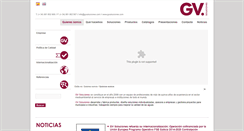 Desktop Screenshot of gvsoluciones.com